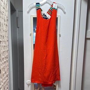 Lulu's Vibrant Orange Mini Dress
